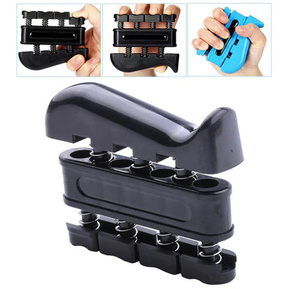 Finger Gripper Guitar Finger Exerciser 6 Resistant Strength Trainer Recovery Physical Equipment Hand Strengthener for Patients